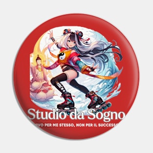 Kawaii, Anime Girl, Studio Da Sogno II | Catsie Cat Pin