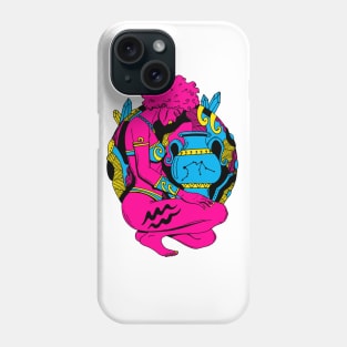 CMYK Aquarius Beauty Phone Case