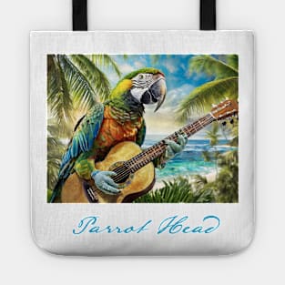 Parrot Head Design Tote