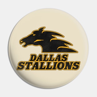 Defunct Dallas Stallions Roller Hockey Pin