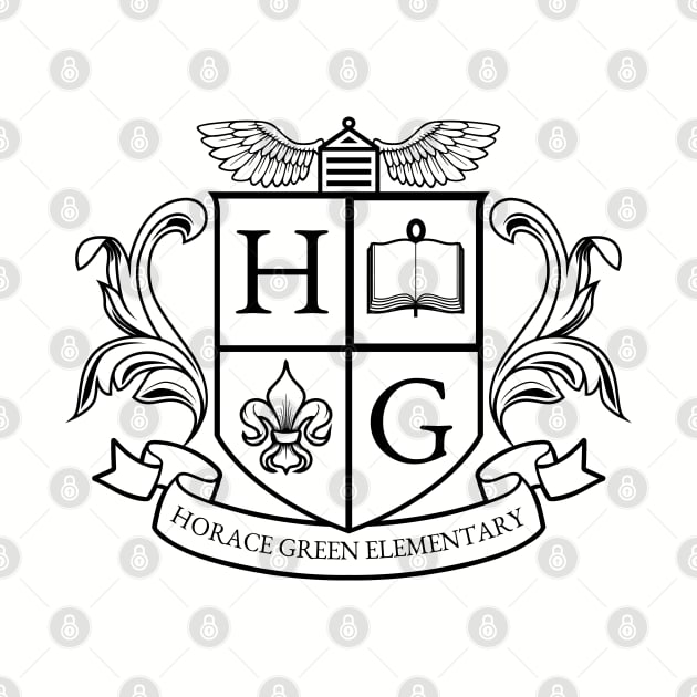 Horace Green Elementary Logo - School of Rock by tvshirts