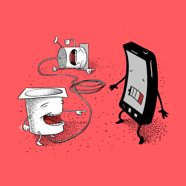 Ancient phones vs news phones. by Moi Escudero