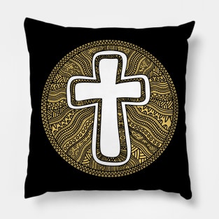 The Cross of the Lord and Savior Jesus Christ. Pillow
