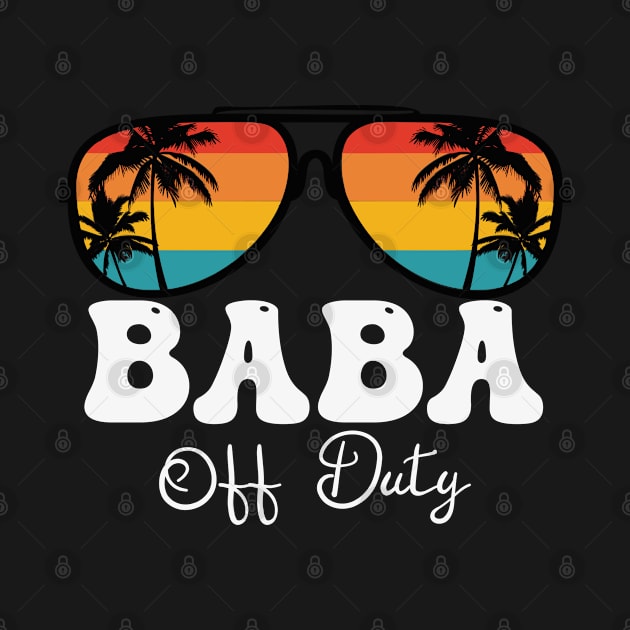 Baba Women Off Duty Sunglasses Grandma Hello Summer Sunset by TeeaxArt