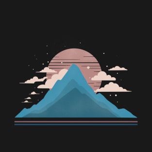 Minimalist mountain T-Shirt