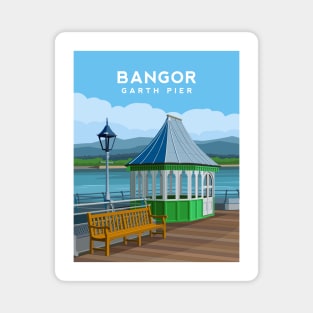 Garth Pier in Bangor, North Wales Magnet