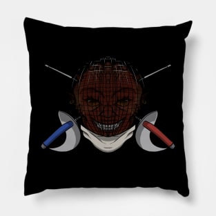 Fencing Devil (no caption) Pillow