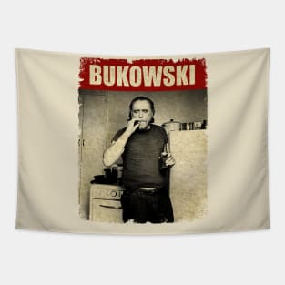 Charles Bukowski - NEW RETRO STYLE Tapestry