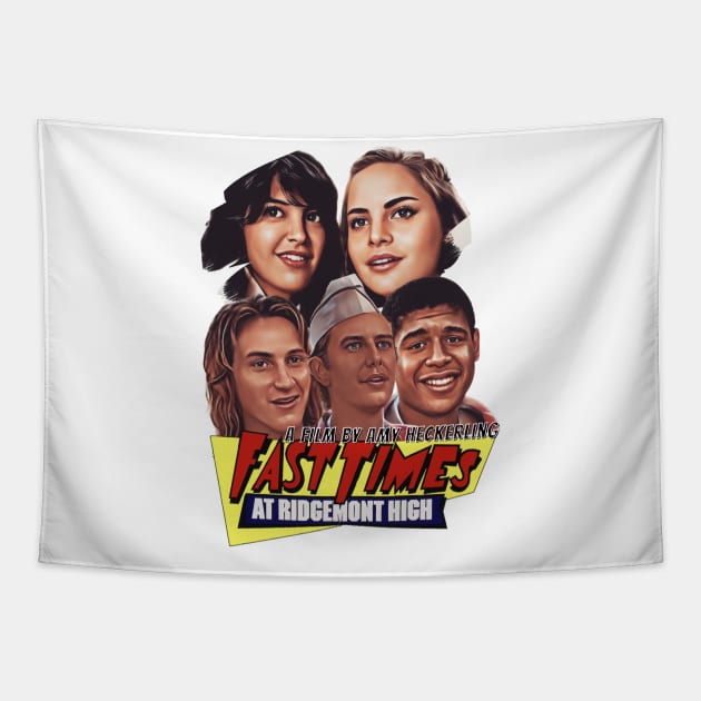 Fast Times at Ridgemont High Tapestry by cELLEuloid