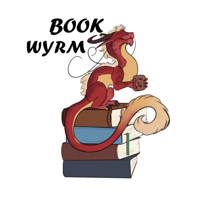 Book Wyrm by Ink Raven