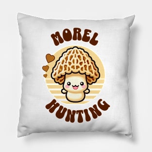 morel hunter Pillow