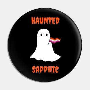 Haunted Sapphic Pin