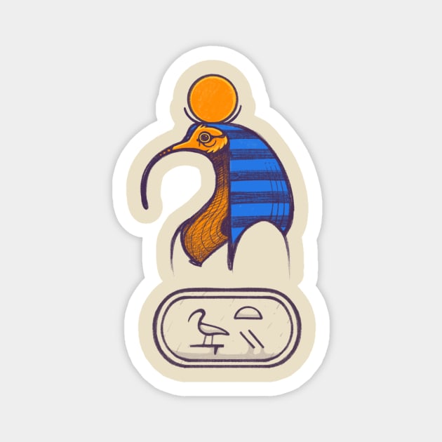 Thoth Magnet by Nightgrowler