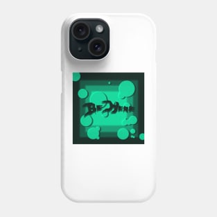 Be Here (caption) Phone Case