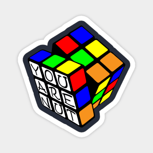 Rubiks Nut Magnet