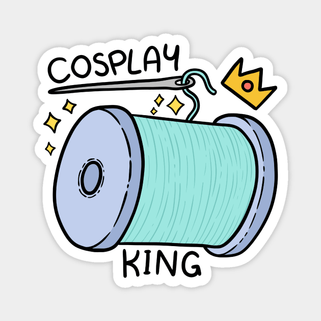 Cosplay King Magnet by timbo