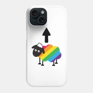 Gay Lesbian LGBT Rainbow Pride Sheep Of The Family Phone Case