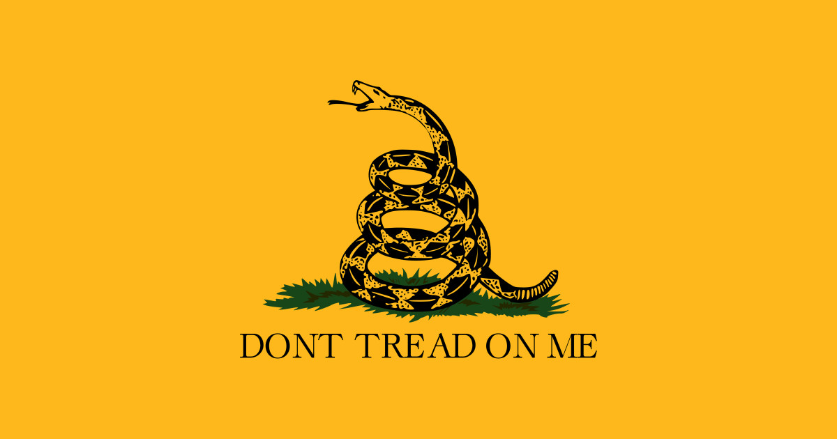 Don't tread on me - Flag by room-thirty-four.