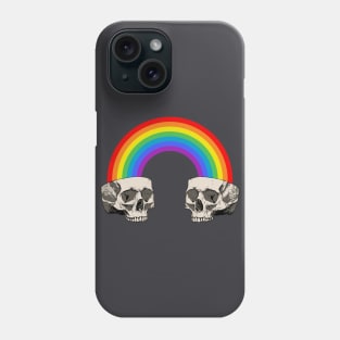 Skulls 'n Rainbow Phone Case