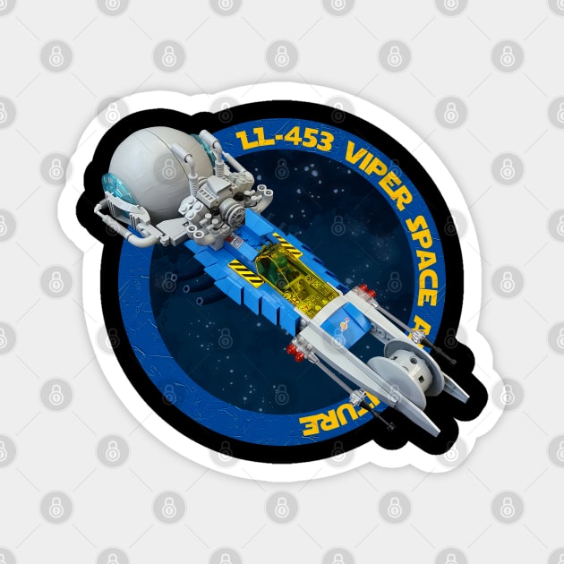 LL 453 Viper Space Adventure Magnet by mamahkian