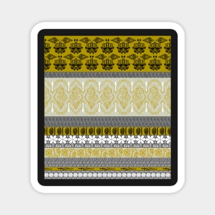 Mythical Dwarf Sweater Pattern Magnet