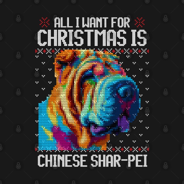 All I Want for Christmas is Giant Schnauzer - Christmas Gift for Dog Lover by Ugly Christmas Sweater Gift