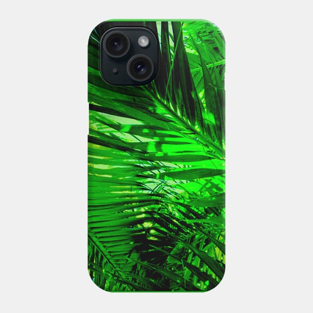 Natural Palms Phone Case by LupiJr