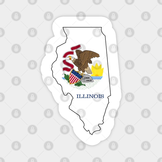 Illinois Magnet by somekindofguru