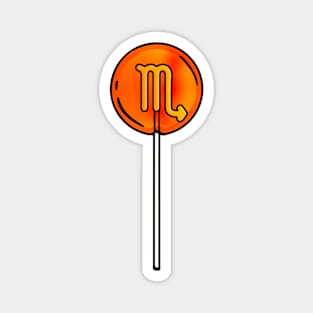 Scorpio Lollipop Magnet