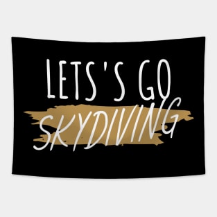 Let's go skydiving Tapestry