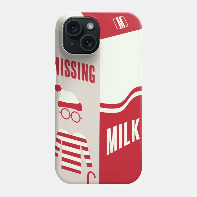 Missing Milk Carton Phone Case by PodDesignShop