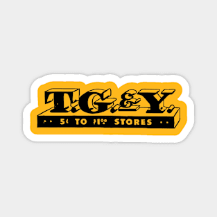 T G & Y Stores Magnet