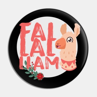 Fa La La La Llama Pin