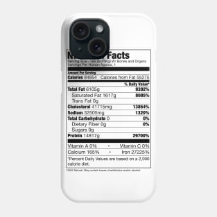 Human Nutrition Facts Phone Case