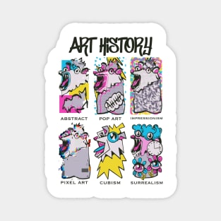 Art History Possum Art Magnet