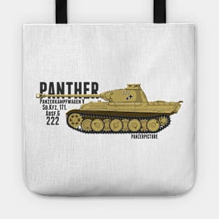 Panther Ausf.G 222 T-Shirt Tote