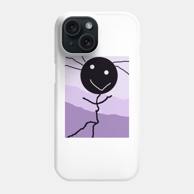 Tap Dancing Kid Stick Figure Phone Case by Eigo Wild