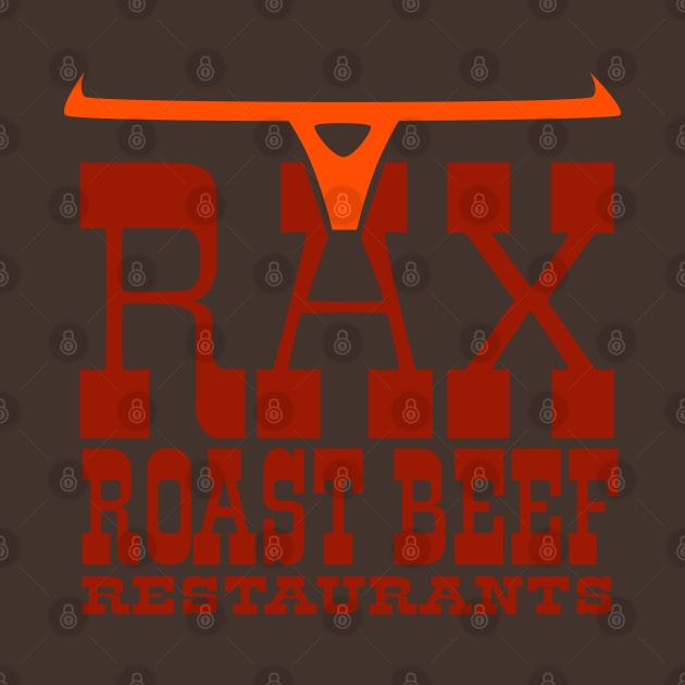 Rax Roast Beef Fast Food Vintage Restaurant by carcinojen