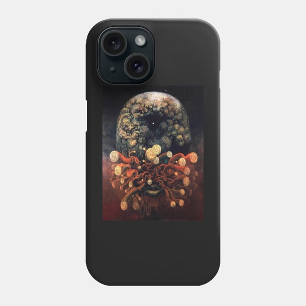 beksinski Phone Case by QualityArtFirst