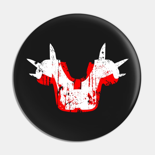 Shoulder Pads of Doom Pin by Mouthpiece Studios