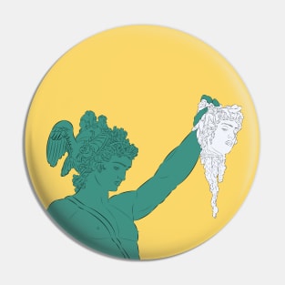 Perseus With The Head of Medusa Pin