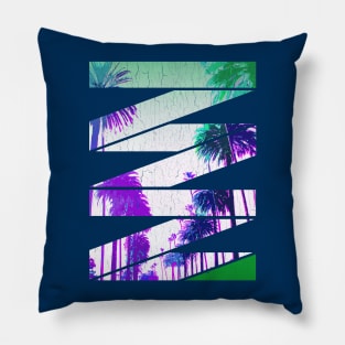 West Coast Stripes (vintage look) Pillow