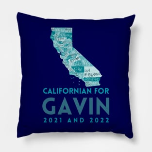 Californian For Governor Newsom Pillow