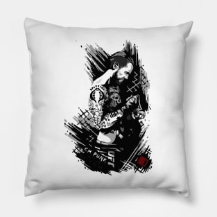 cmpunk art Pillow