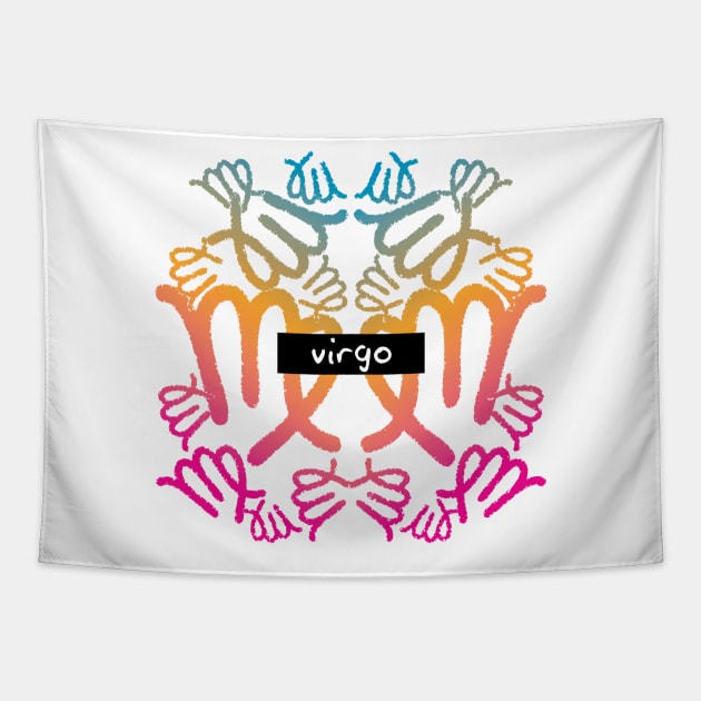 Virgo Tapestry by west13thstreet