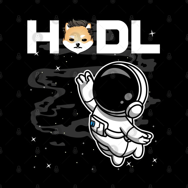 HODL Astronaut Dogelon Mars ELON Coin To The Moon Crypto Token Cryptocurrency Blockchain Wallet Birthday Gift For Men Women Kids by Thingking About