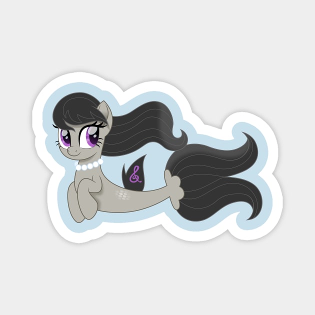 Octavia Melody seapony Magnet by CloudyGlow