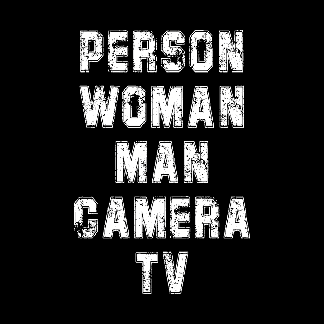 Distressed Person Woman Man Camera Tv by Az_store 