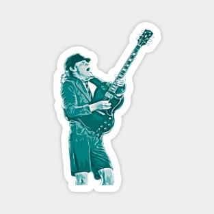 ANGUS YOUNG ROCK N ROLL Magnet