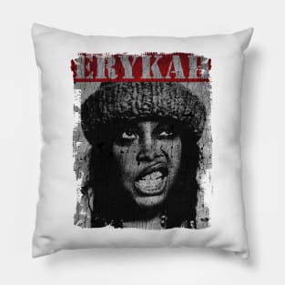 TEXTURE ART - Erykah Badu QUEEN Pillow